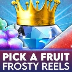Pick A Fruit - Frosty Reels game screenshot