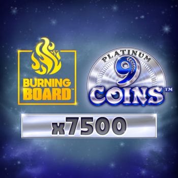 9 Coins™ Platinum Burning Board™ game screenshot
